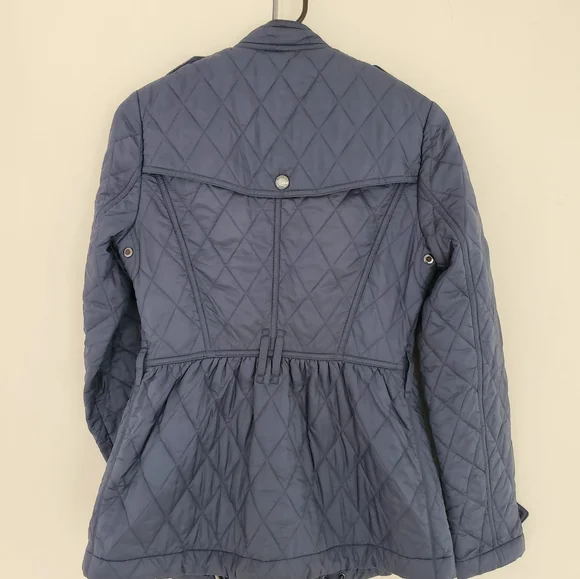 Burberry Short Finsbridge Quilted Jacket